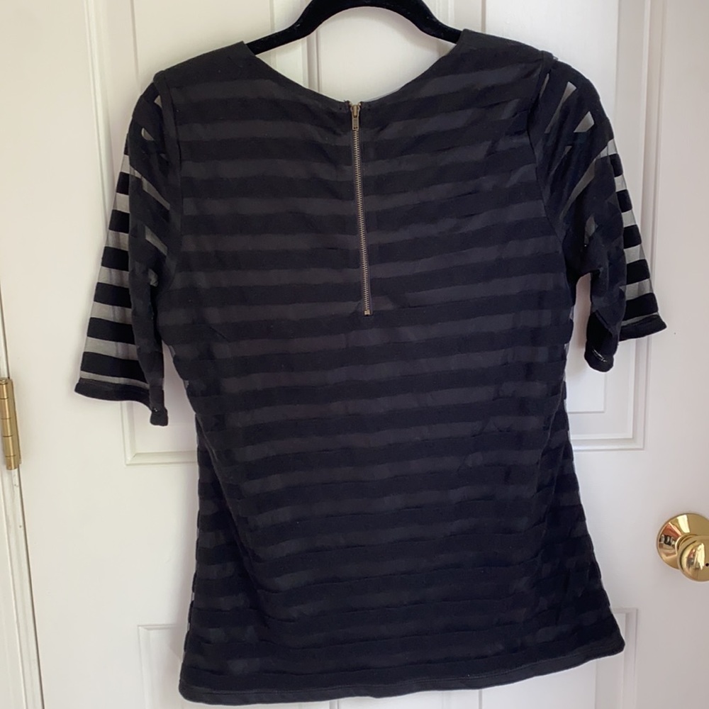 Anthro - Sunday in Brooklyn Striped Black … - Picture 8 of 8